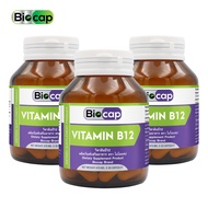 [Pack Of 3 Bottles] Vitamin B12 Biocap B12 B B12 B12
