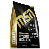 MSN Hydro Whey Isolate High-Quality Sports Nutrition Protein Powder Low Sugar Easy Digestion - 1000g