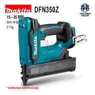 Makita 18V Battery-powered F35 Nail Gun DFN350Z (Body)