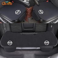 GTIOATO Car Seat Cushion Cover Universal Fit Interior Accessories Auto Seat Protector Mat For Nissan Almera Grand Livina Sentra Navara Frontier Latio X-Trail Serena NV200 NV350