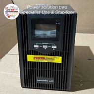 Ups power up 1000Va 900watt Online Pure Sinewave Sangat cocok untuk backup Komputer Server Bluit up 