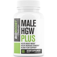 Male Horny Goat Weed PLUS 8 Ingredients - Performance Pills for Men w/ Fast Acting Blood Flow to Boo