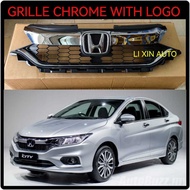 HONDA CITY T9A GM6 2017 FACELIFT GRILLE CHROME WITH LOGO EMBLEM