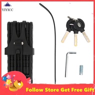 Yiyicc Cycling Lock Bike Black Foldable For Bicycle