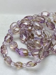 🎼玻利維亞紫黃晶🍂#5🍂🎶鑽切隨形珠🎵紫黃共生🎼紫水晶🎶黃水晶🎵