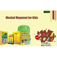 Free Bonus Tas Backpack Mushaf Maqamat for Kids Mmkids alquran pen