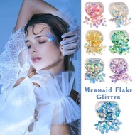 180PCS Makeup Glitter Powder  Accessories Fish Scales Eye Sequins Shell Sequins Face Shinny