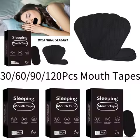 30/60/90/120Pcs Mouth Tape Sleep Strip Anti-Snoring Mouth Breathing Tape To Improve Sleep Mouth Stic