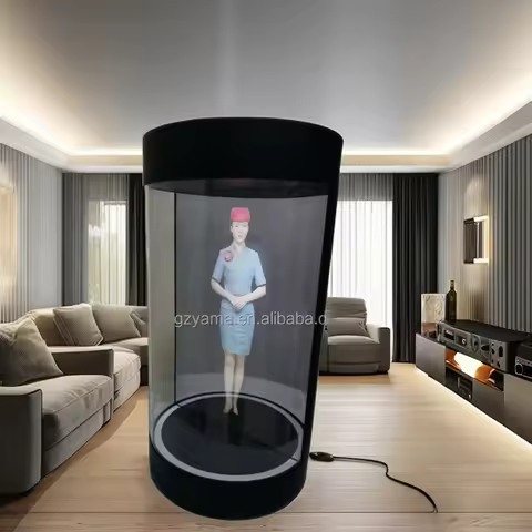TFL 3d Hologram 21.5inch Round Holographic Display Hologram Box