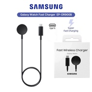 Original Samsung PD 10w Fast Charging Cable Magnetic Watch Wireless Charger USB-C Cable For Samsung Galaxy Watch 5 Pro/5/4/6 Active 2/Active Type-C Series 8 Fast Charging Cable Cord Dock Charger Adapter