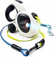 Snuggle Paws All-in-One 16 ft Retractable Dog Leash with Light LED, Dog Poop Bag Holder, Chew Proof 