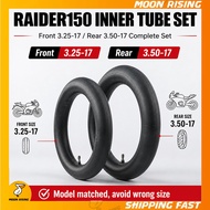 OKKRX Motorcycle Inner Tube Set for SUZUKI Raider 150 Front Rear Tire Tube 3.25-17 3.50-17