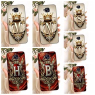 For Asus Zenfone 4 Selfie Pro ZD552KL Case Z01MD Z01MDA Luxury Initial Letters Soft Silicone Cover F