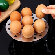 ชั้นเก็บไข่กันน้ำสามขาถาดนึ่งไข่ต้มเครื่องใช้ในครัวชั้นนึ่งสำหรับใช้ในครัวเรือน