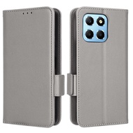 Casing For Honor X8b X8a X8 X6 X6a x8 A B 5G 4G 2023 Phone Case Flip Leather Magnetic Bracket Cover 