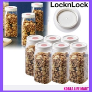 (Sets of 6) LocknLock Style Plastic Storage Containers, 750ml, 1L, 1.3L