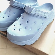 Skechers 涼鞋平底鞋拖鞋洞洞鞋沙灘鞋，原價599，三折出，厚底緩震max cushioning women sandals，38碼，將軍澳面交，或sf到付