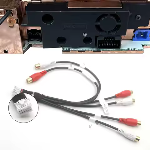 For Pioneer Carrozzeria DEH-P800BT P88RS P80MP P910 Car Radio Audio Stereo Front Rear Subwoofer Outp