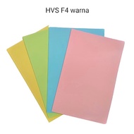 ALASKA - KERTAS HVS WARNA FOLIO F4 70 GRAM ISI 100 LEMBAR SINAR DUNIA Termurah