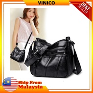 VINICO V185 Korean Casual Shoulder Bag Women Sling Bag Beg Perempuan