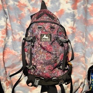 80% new 美國製 Gregory Day and Half pack 33L rusty tapestry 紫花尼龍拉鏈背囊 書包 背包