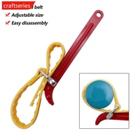 CRAFTSERIES Adjustable Car Oil Fuel Filter Removal Strap Wrench Tool Belt 8/12inch Heavy Duty T u St