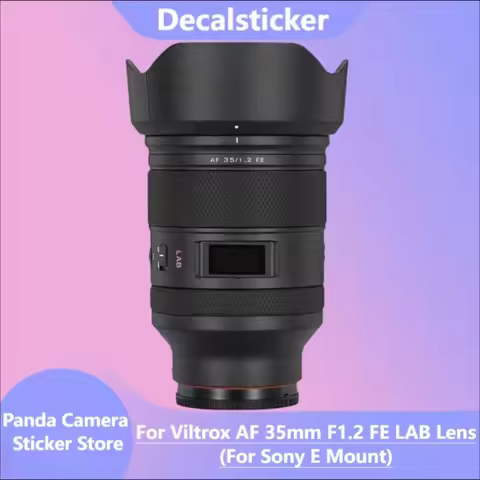 Decal Skin for Viltrox AF 35mm F1.2 LAB FE Mount Lens Decal Skin for Viltrox AF35 F1.2 Wrap Cover 35
