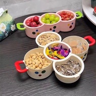 Dopamine Double Layer Fruit Plate Drain Basket