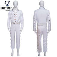 Elvis Presley White Set Cosplay Costume for Party Carnival Show