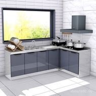 Cabinet Stainless Steel Overall 2m Locker Integrated Cupboard Cabinet Combination Rental Stove House