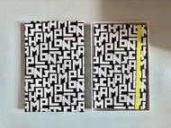 Longchamp限量紀念版黑白Notebook