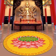 Buddhist Temple Carpet Temple Temple Lotus Kneeling Mat Temple Meditation Meditation Lotus Carpet Te