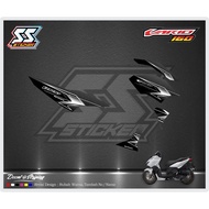 NEW VARIO 160 DS 14 MOTORCYCLE STRIPING STICKER