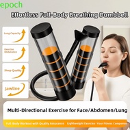 EPOCH Breathing Dumbbell, Resistance Muscle Trainer Respiratory Trainer, Portable Lung Respirator Ad
