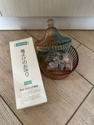 水晶清磁御守鹽+玻璃樽