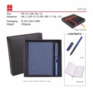 Set | A6 Notebook and Pen | Set buku dan pen