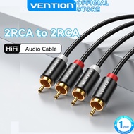 Vention 2RCA To 2RCA Stereo Gold Plated Cable For Home Theater