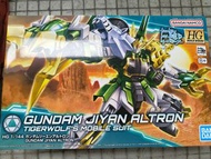 高達模型 HG 1/144 gundam build fighter try Jiyan Altron 狼虎高達
