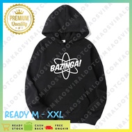 JACKET HOODIE BB THEORY BAZINGA SHELDON UNISEX JUMPER HOODIE