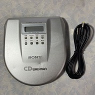 【Sony】*銘機* CD隨身聽 D-E808光纖輸出可當訊號源送全新充電線