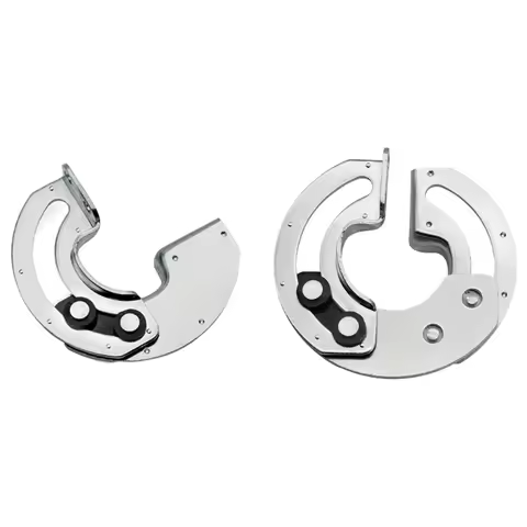 Heavy Duty Door Hinges Semicircular Cabinet Hinges for Equipment Cabinet door