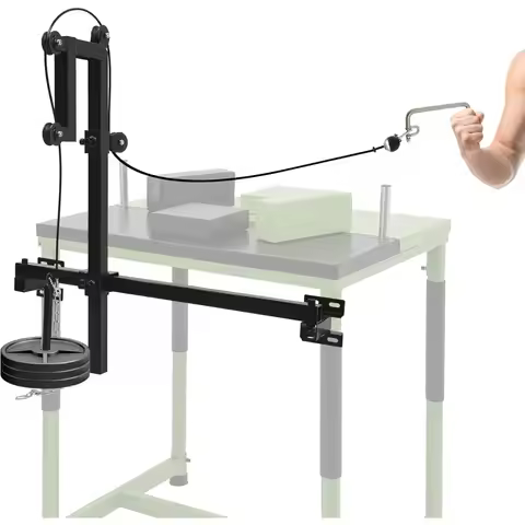 Arm Wrestling Training Professional Equipment Fitness Forearm, 440LB Arm Wrestling Battle Table Trai