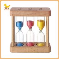 [In Stock]  Hourglass Timers Set Task Hourglass Timer 3-in-1 Sand Timer Set 1 Min 3 Min 5 Min Hourgl