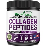 Biofinest Bovine Collagen Peptide Powder (Unflavored)- Supplement (15.7 oz)