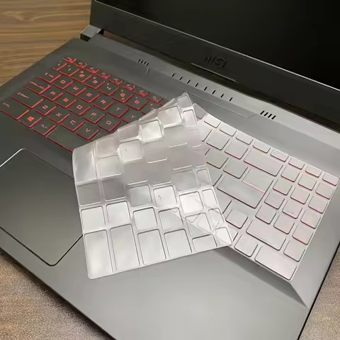 For MSI GL66 GL66 Pulse Katana GF76 GL76 Katana GF66 2021 15.6 17.3 inxh TPU Keyboard Cover Skin Sti