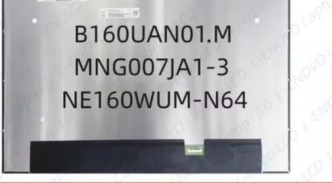 16.0‘’ Inch For Lenovo B160UAN01.M MNG007JA1-3 NE160WUM-N64 LED display screen laptop screen matrix 