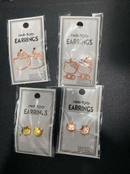 Hello kitty 夾耳環