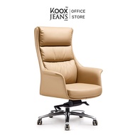 KOOXJEANS Cierre Boss Chair Leather Office Ergonomic Chair Computer Chair A2013 A2013-Black One
