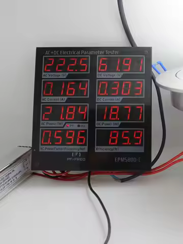 ZHURUI EPM5800-E voltmeter power meter/ampmeter/Electrical tester/ test Power Supply Driver efficien