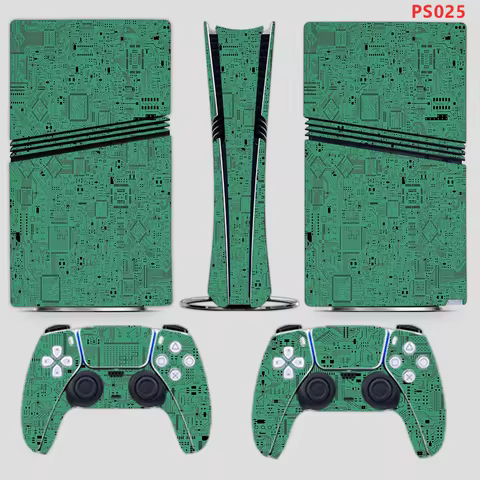 For PS5 Slim Digital Skin Sticker Full Protective Skin Wrap, for PS5 Slim Digital Console and Contro